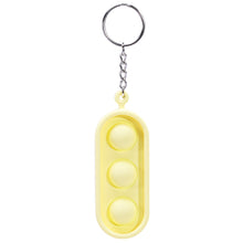 Load image into Gallery viewer, Clearance Fidget Popper Keychain - 3 Bubble
