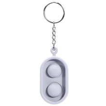 Load image into Gallery viewer, Clearance Fidget Popper Keychain - 2 Bubble