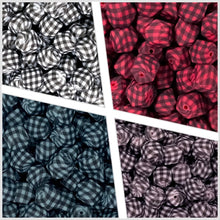 Load image into Gallery viewer, Plaid Print - 14mm Hexagon