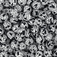 Load image into Gallery viewer, Monochrome Print Beads