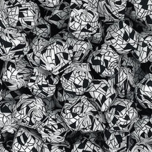 Load image into Gallery viewer, Monochrome Print Beads
