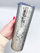 Load image into Gallery viewer, 20oz. Leopard Print Skinny Tumbler