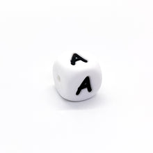 Load image into Gallery viewer, 12mm Silicone Letter Beads