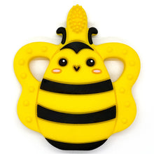 Load image into Gallery viewer, Bumblebee Training Toothbrush and Teether