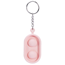 Load image into Gallery viewer, Clearance Fidget Popper Keychain - 2 Bubble