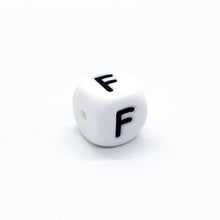 Load image into Gallery viewer, 12mm Silicone Letter Beads