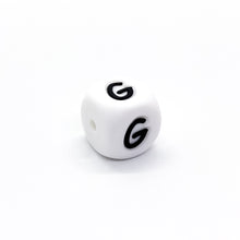 Load image into Gallery viewer, 12mm Silicone Letter Beads