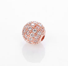 Load image into Gallery viewer, 12mm Pave Rhinestone Beads
