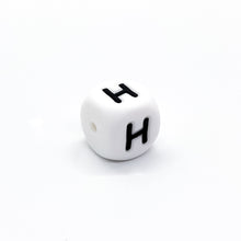 Load image into Gallery viewer, 12mm Silicone Letter Beads
