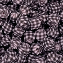 Load image into Gallery viewer, Plaid Print - 14mm Hexagon