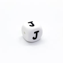 Load image into Gallery viewer, 12mm Silicone Letter Beads