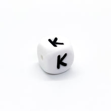 Load image into Gallery viewer, 12mm Silicone Letter Beads