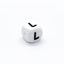 Load image into Gallery viewer, 12mm Silicone Letter Beads