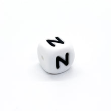 Load image into Gallery viewer, 12mm Silicone Letter Beads