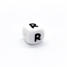 Load image into Gallery viewer, 12mm Silicone Letter Beads