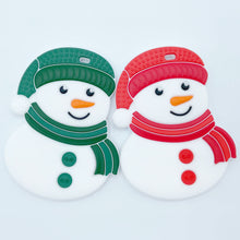 Load image into Gallery viewer, Snowman Teether