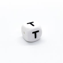 Load image into Gallery viewer, 12mm Silicone Letter Beads