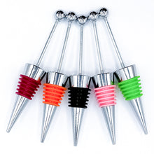 Load image into Gallery viewer, Beadable Wine Stoppers