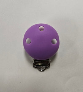 Silicone Clips 3-Hole - Solid Colors