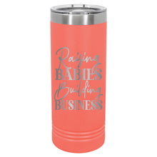 Load image into Gallery viewer, Boss Babe 22oz Skinny Tumbler (7 Colors)
