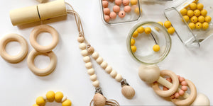 Seashell Beads – American Teething and Craft Supply LLC