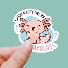 Load image into Gallery viewer, Axolotl Stickers