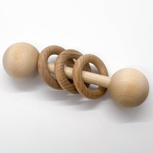 Wooden Rattle Set