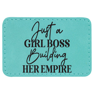 Boss Babe Engraved Patches