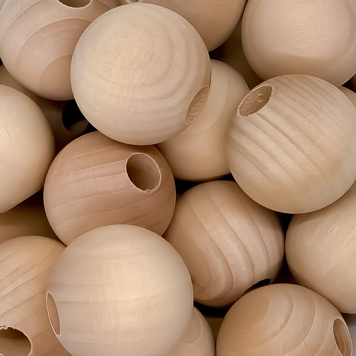 1 1/4 (31.75MM) Round Wooden Beads – American Teething and Craft Supply LLC