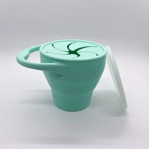 Collapsible Snack Cups w/ Lids