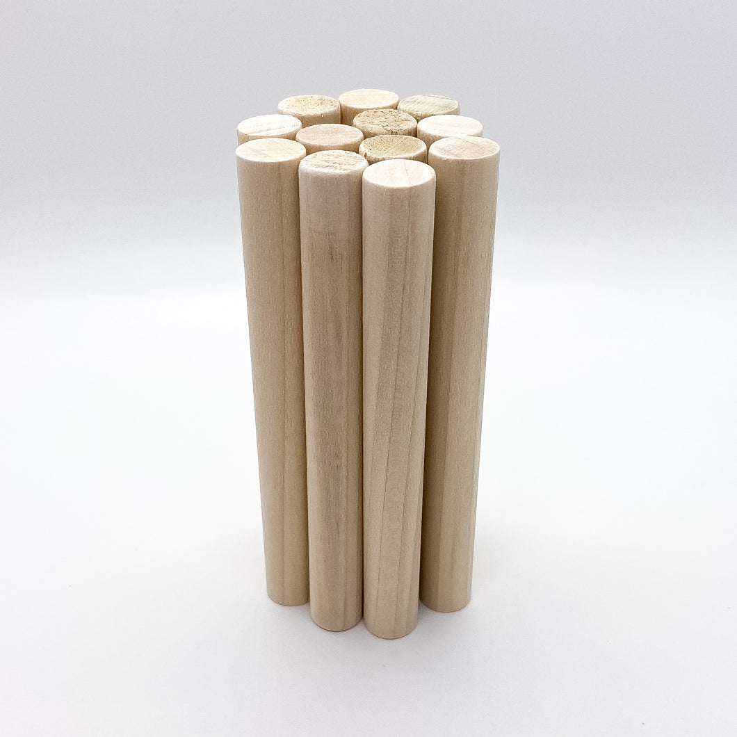 1/2 Dowel Rod for Wooden Rattles – American Teething and Craft Supply LLC