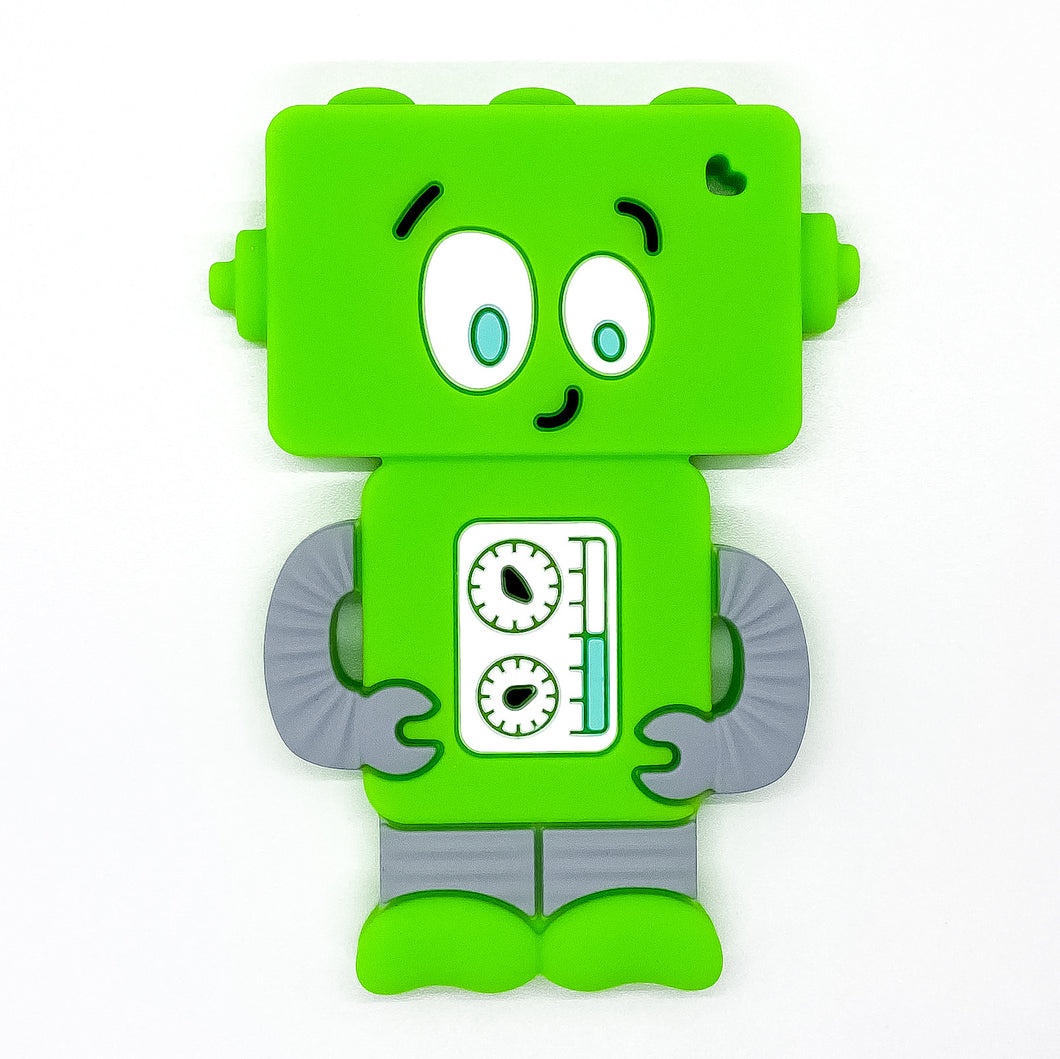 Robot Teether - Green