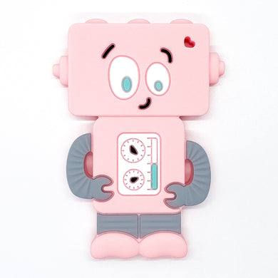 Robot Teether - Pink