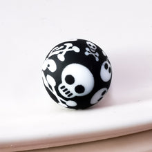 Load image into Gallery viewer, Skull Print Beads